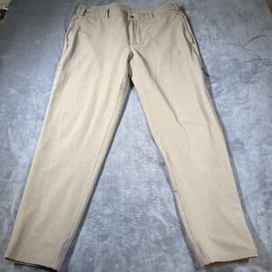 Mack Weldon Radius Flex Jogger Pant 36x32 Khaki Beige Men's XL Performance